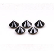 0.15 CT, 2.0 MM Natural Black Round Brilliant Cut Diamond Natural Loose Diamond For Engagement Ring