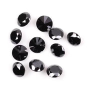 1 CT, 2.1 To 3.2 MM Enhanced Black Diamond Round Brilliant Cut Diamond