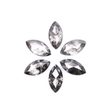 1.02 CT, 5.0 x 2.5 mm Salt and Pepper Marquise Cut Diamonds – 6 PCS | OM7347