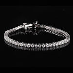 Round Diamond Tennis Bracelet