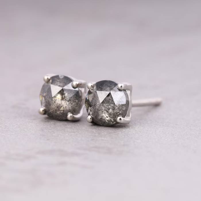 Dainty Round Earring Studs Pair For Women