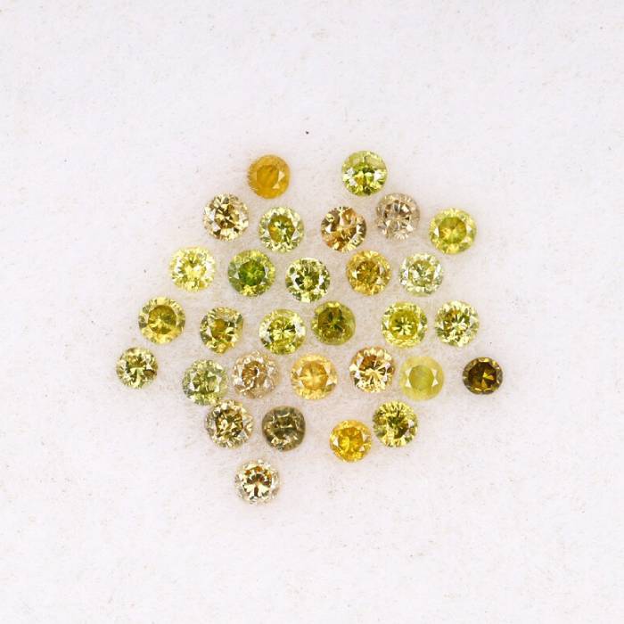 0.23 CT Fancy Round Brilliant Cut Natural Loose Diamond for Ring
