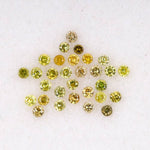 Natural fancy colored Round brilliant Cut Diamond