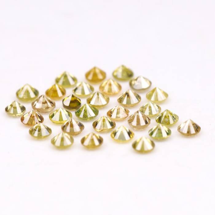 0.23 CT Fancy Round Brilliant Cut Natural Loose Diamond for Ring
