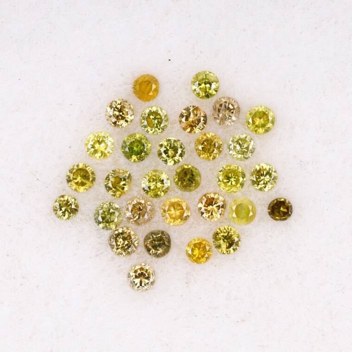0.23 CT Fancy Round Brilliant Cut Natural Loose Diamond for Ring