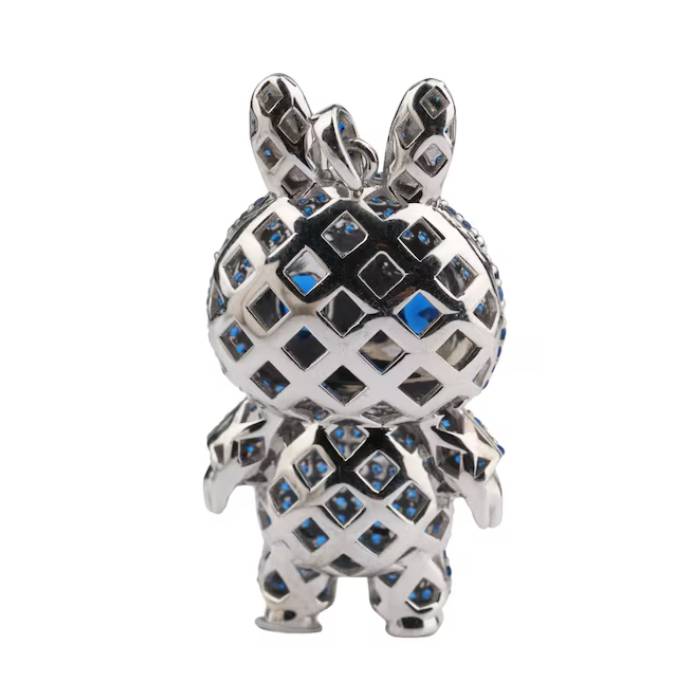 Labubu Pendant Blue Diamond