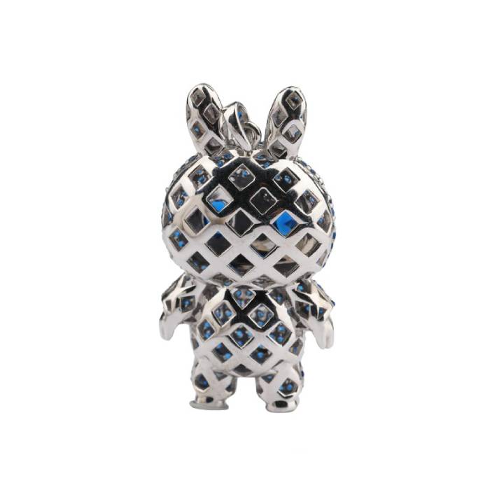 Labubu Pendant Blue Diamond
