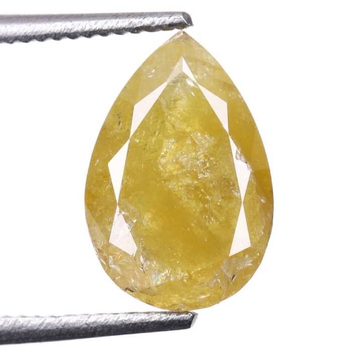 1.33 CT Natural Loose Pear Cut Diamond For Engagement Ring & Wedding Ring