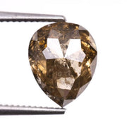 1.16 CT Natural Brown Pear Cut Diamond For Engagement Ring & Wedding Ring