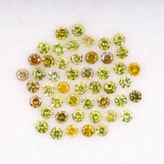 Natural fancy colored Round brilliant Cut Diamond