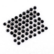 0.43 CT, 1.2 MM Enhanced Black Color Diamond Round Brilliant Cut Natural Loose Diamond