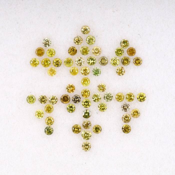 0.66 CT Natural Fancy Color Diamond For Engagement Ring