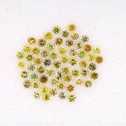 Natural fancy colored Round brilliant Cut Diamond