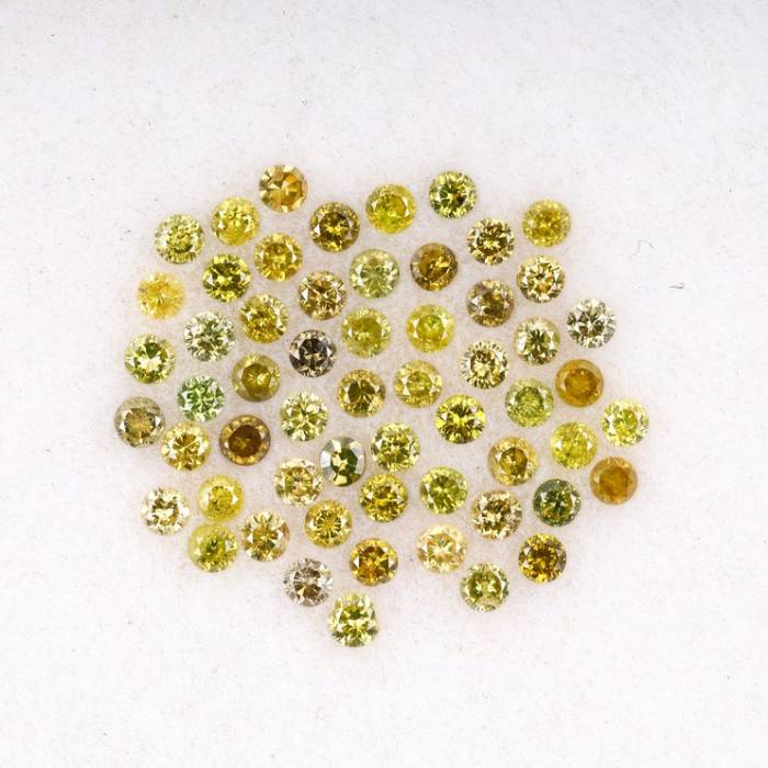 0.66 CT Natural Fancy Color Diamond For Engagement Ring