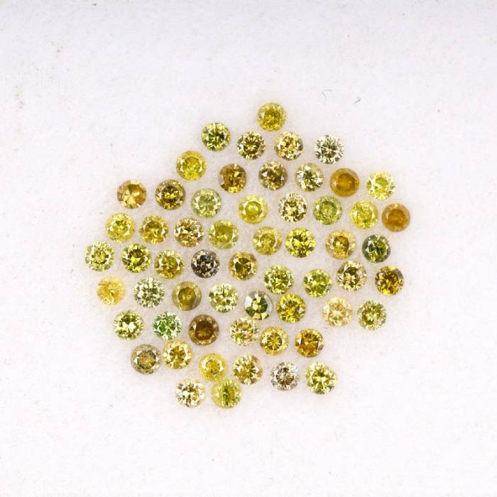 0.66 CT Natural Fancy Color Diamond For Engagement Ring