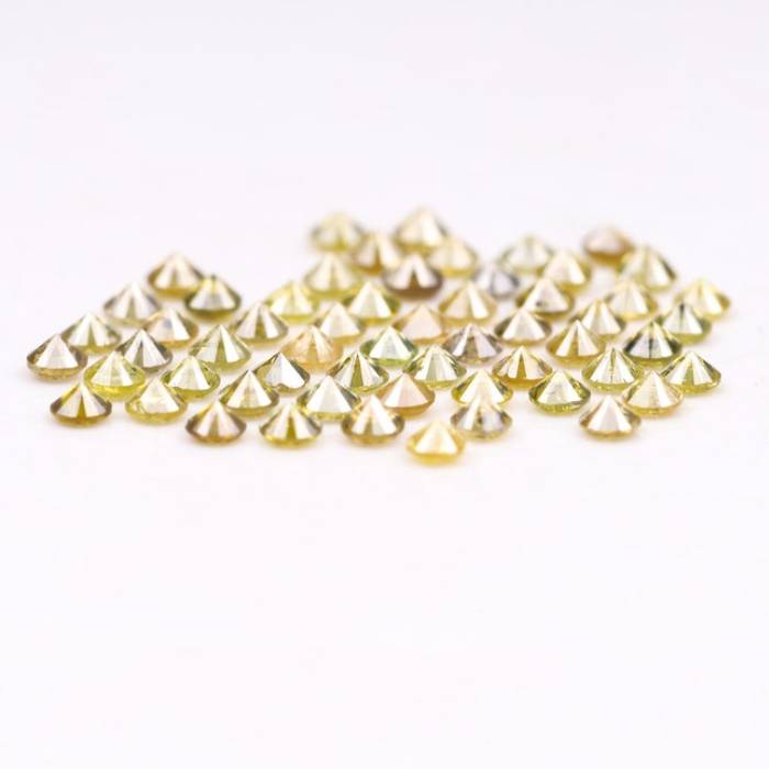 0.66 CT Natural Fancy Color Diamond For Engagement Ring