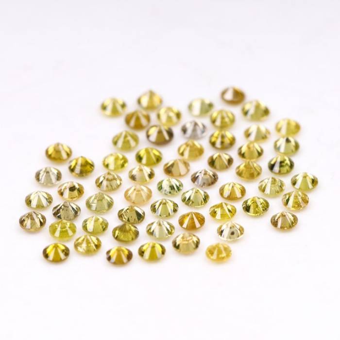 0.66 CT Natural Fancy Color Diamond For Engagement Ring