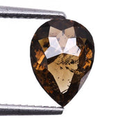 Natural Brown Pear Cut 0.55 CT, 6.1x4.5mm Loose Earth Mined Diamond