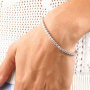 Round Diamond Tennis Bracelet