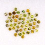 Natural Fancy Color Diamond, Round Brilliant Cut Diamond