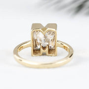 M alphabet ring