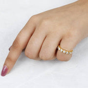 Eternity Band with Heart-Cut Lab Grown Diamonds Perfect for Engagement