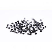 1.08 CT,1.3 MM Enhanced Black Color Round Brilliant Cut Diamond Natural Loose Diamond