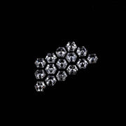 4.5 MM Hexagon Cut Lab Diamond Lab Created Antique Cut  Diamond For Earrings