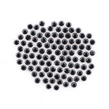 1.08 CT,1.3 MM Enhanced Black Color Round Brilliant Cut Diamond Natural Loose Diamond