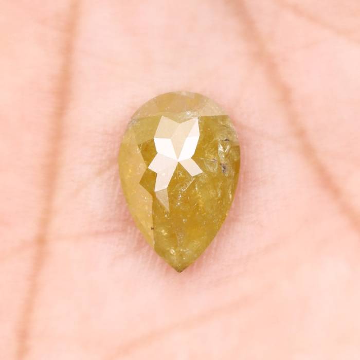 1.33 CT Natural Loose Pear Cut Diamond For Engagement Ring & Wedding Ring