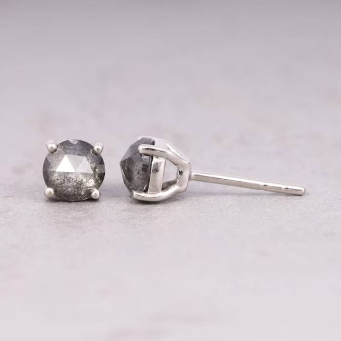 Dainty Round Earring Studs Pair For Women