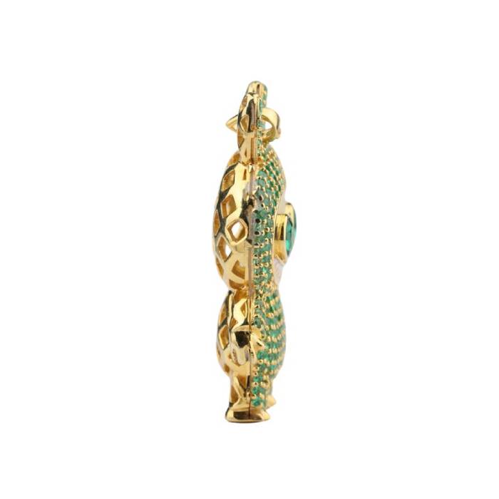 Labubu Pendant Green Diamond