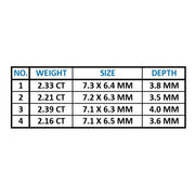 Natural Strawberry Quartz | Hexagon Strawberry Quartz Pair - Minimal Carbon