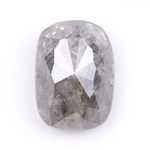 Oval Cut Salt and Pepper Natural Loose Diamond