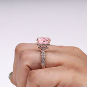 Pink Morganite Ring
