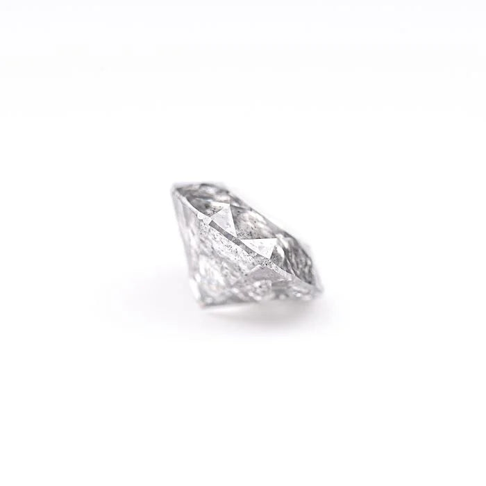 1.08 CT Round Brilliant Cut Salt and Pepper Diamond