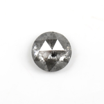 Round Rose Cut Salt And Pepper Loose Diamond