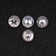 Round Rose Cut White Natural Loose Earth Mined Diamond