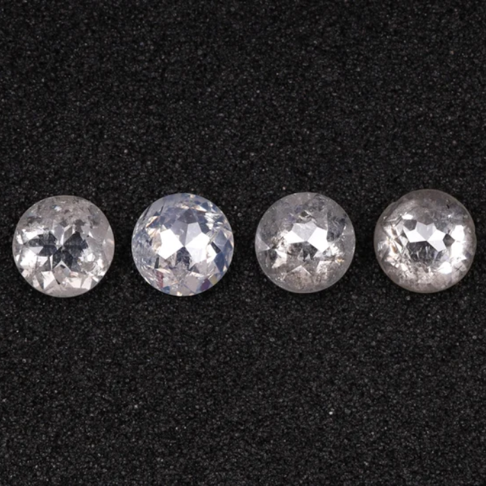 Round Rose Cut White Natural Loose Earth Mined Diamond