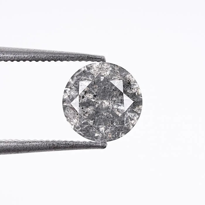 1.05 CT Round Salt And Pepper Loose Diamond