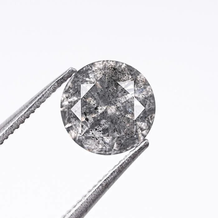 1.05 CT Round Salt And Pepper Loose Diamond