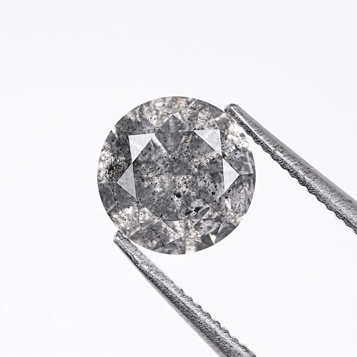 1.05 CT Round Salt And Pepper Loose Diamond