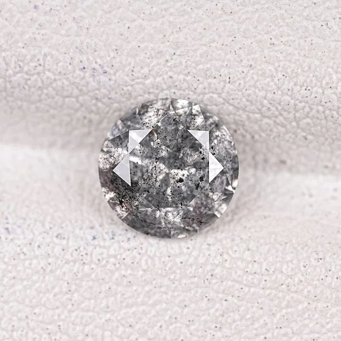 1.05 CT Round Salt And Pepper Loose Diamond
