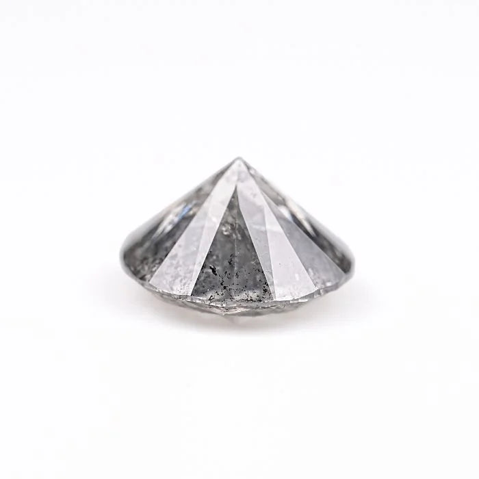 1.32 CT Round Brilliant Cut Salt And Pepper Diamond