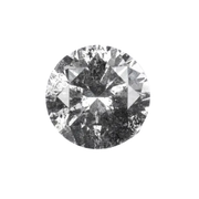 Round Brilliant Cut Loose Natural Salt And Pepper Diamond