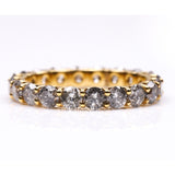 Diamond Eternity Band Ring - Minimal Carbon