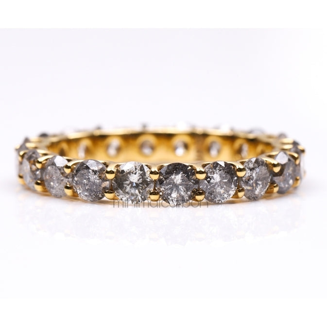 Diamond Eternity Band Ring - Minimal Carbon
