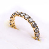 Diamond Eternity Band Ring - Minimal Carbon