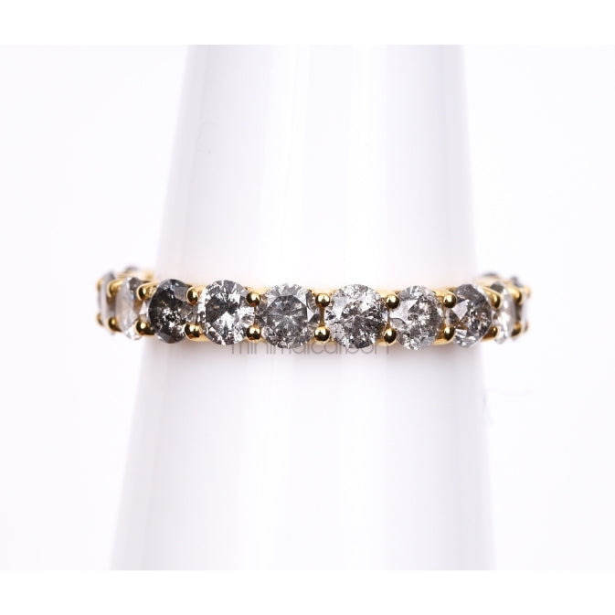 Diamond Eternity Band Ring - Minimal Carbon
