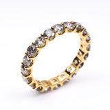 Diamond Eternity Band Ring - Minimal Carbon
